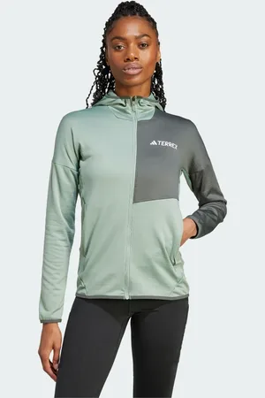 adidas Chaqueta con capucha de felpa ligera Terrex Xperior Climawarm