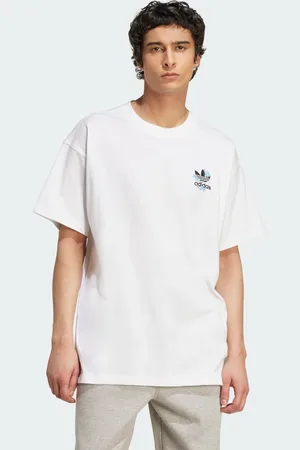 adidas Camiseta Florals Logo Oversized