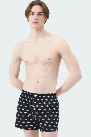 adidas Calzoncillo bóxer Comfort Core Cotton Icon Woven, pack de dos