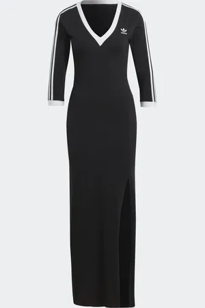 adidas Vestido Maxi Adicolor Classics 3 bandas