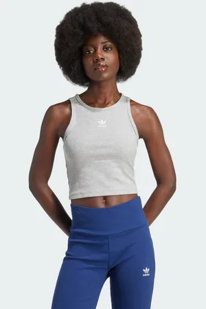 adidas Camiseta sin mangas Essentials Ribbed