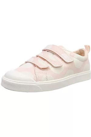 Clarks Niños Calzado formal - City Flarelo K, Mocasines Niños, Rosa (Pink Combi-), 28 EU