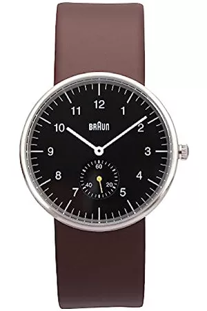 Braun classic slim reloj para Hombre Analógico de Cuarzo con brazalete de  Acero inoxidable BN0211WHSLMHG