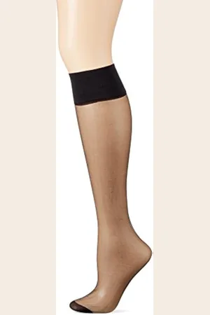 Dim Lote De 2 Medias De Velo Negras Mes Essentiels 15D Mujer x2, Negro, Talla única