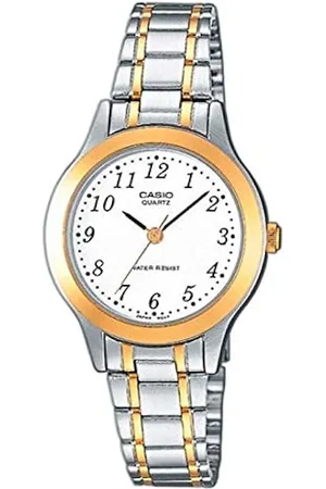 RELOJ MUJER CASIO COLLECTION LTP-1141PA-7BEG PLATEADO