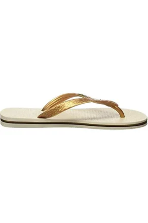 Ipanema CLAS Brasil II Fem, Chanclas Mujer, Multicolor (Beige/Gold 8010.0), 37 EU