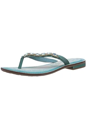 QS by s.Oliver 27104, Sandalias de cuña Abiertas Mujer, , 38 EU