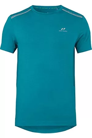 pro touch Hombre Camisetas - Aino T-Shirt Camiseta para Hombre, Melange/Blue, Small