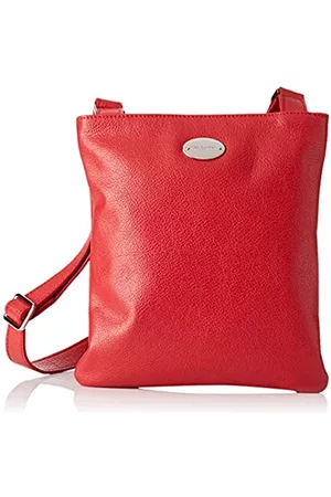Mac Douglas Mujer Hombro - Vapes Buni Int, Shoppers y bolsos de hombro Mujer, Rojo (Rouge Fraise), 1x27x25 cm (W x H L)