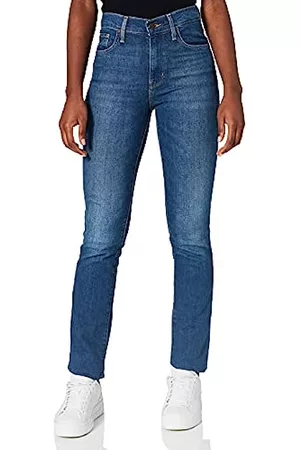 Jeans skinny Non Stop lavado obscuro corte cintura para mujer