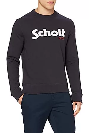 Sweat à capuche Noir Homme Schott Micro Polar