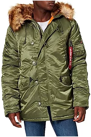 Chaqueta Alpha Industries De Invierno N-3B Parka - Verde