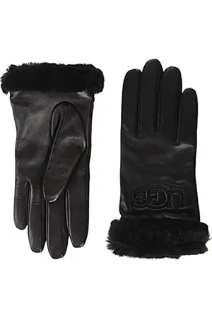 UGG Glove Guante W Classic Leather Logo