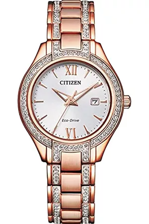 Citizen Mujer Reloj analógico para Mujer de con Correa en Acero Inoxidable FE1233-52A