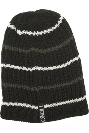 O'Neill Hombre Gorros - O 'Neill Lazy Italiano Beanies Gorro para Hombre, Hombre, Lazy Italian Beanies, Black out, Talla única