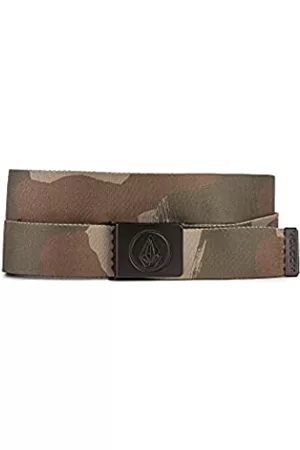 Volcom Hombre Cinturones - Circle Web Belt, Cinturón Hombre, Camouflage, Talla Única