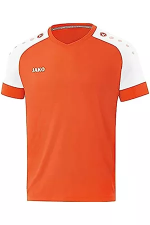 CAMISETA JAKO RUN 2.0 MANGA CORTA, AMARILLA NEÓN NIÑO.