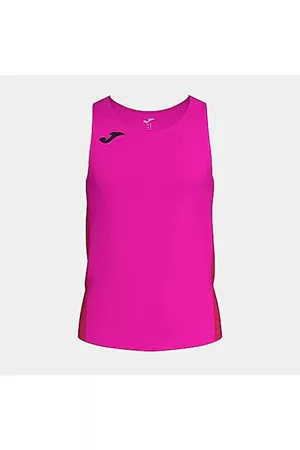 Camiseta tirantes mujer R-Winner rosa flúor