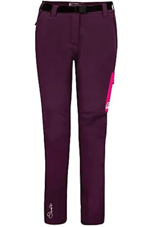 PANTALON TREKKING MUJER IZAS VALLUNA NEGRO/ROSA