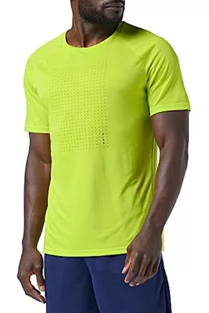 Odlo Crew Essential Print Camiseta de Running Hombre - Black