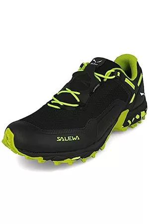 SALEWA Crow GTX Zapatillas Hombre, negro/amarillo