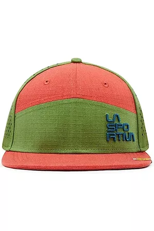 La Sportiva Hombre Gorras de béisbol - Gorra marca modelo Traverse Trucker Saffron/Kale