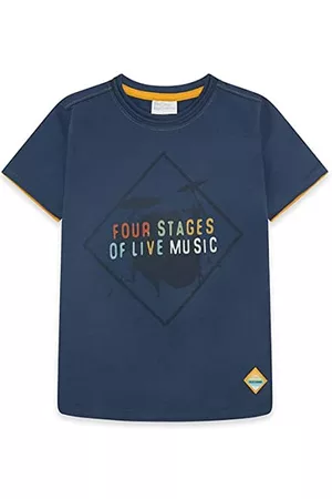 Tuc Tuc Niños Camisetas de interior - Free Time Camiseta, Azul, 7A para Niños