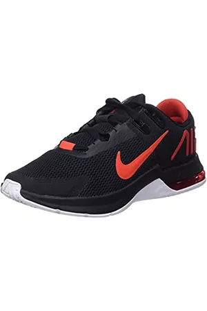 Nike Hombre Zapatillas - Air MAX Alpha Trainer 4, Zapatillas de Atletismo Hombre, Black/Chile Red-White, 45 EU