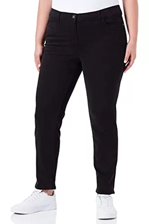 Samoon Mujer Vaqueros - 920996-29254 Jeans, Black, 56 para Mujer