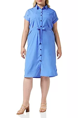 Buy Only ONLHANNOVER S/S SHIRT DRESS NOOS WV - Ultramarine