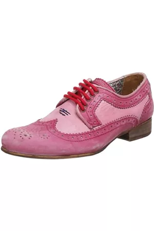 NoBrand Aida 909582.00 - Zapatos de Cordones de Cuero para Mujer, Color Rosa, Talla 39