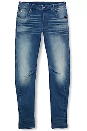 G-Star Raw Jeans rectos para hombre, Indigo Aged