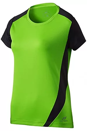pro touch Mujer Camisetas - Club Camiseta, Mujer, Lime/Noir, FR: XL (46)