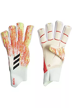 adidas Hombre Guantes - Predator Pro Handschuhe Guantes para Hombre, Blanco/Pop, 12