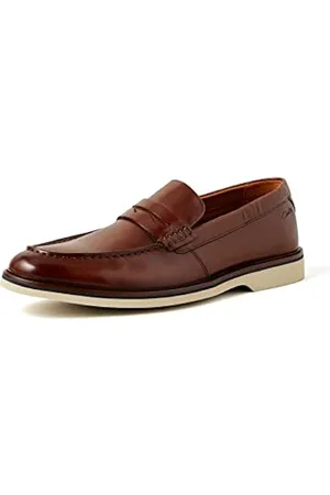  Clarks Mocasín Shacrelite Oxford para hombre, Arena