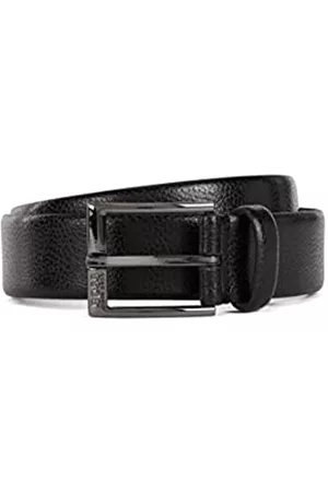 HUGO BOSS Hombre Cinturones - Elloy_sz35 Cinturón, Negro (Black 001), 85 cm para Hombre