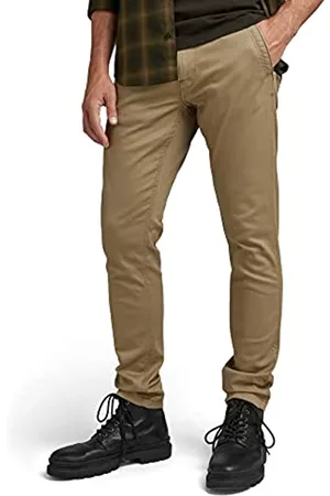 G-Star Skinny Chino 2.0 Pantalones, Beige Dk Lever C105-b416, 31W x 30L para Hombre