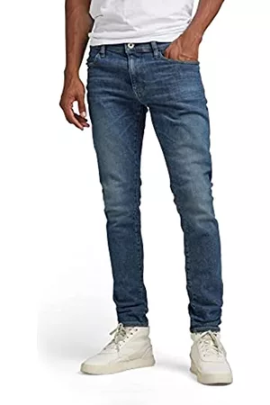 G-Star Hombre Pitillos - Jeans Revend FWD Skinny, Azul (Faded Blues D106-d135), 34W x 34L para Hombre