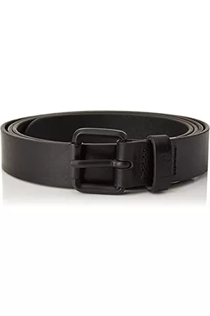 Lee Long Thin Belt Cinturón, Negro, 90 cm para Mujer