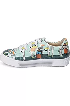 MUMKA Caperucita roja, Sneaker Unisex niños, Multicolor, 30 EU