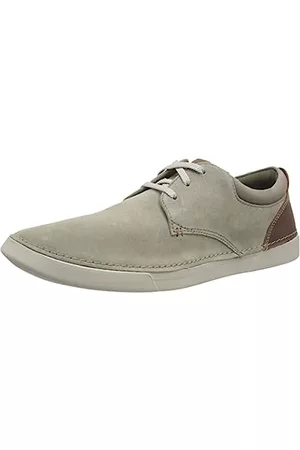 Clarks Pro Lace cuero gris oscuro para hombre