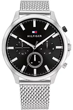 Reloj de hombre Tommy Hilfiger 1791476 de silicona a rayas · Tommy