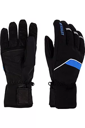 mc kinley Daugustino Handschuhe Guantes para Hombre, Black Night/Blue R, 11