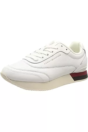 Tenis De Corte Medio Con Suela Cupsole Mujer Beige Tommy Hilfiger TOMMY  HILFIGER