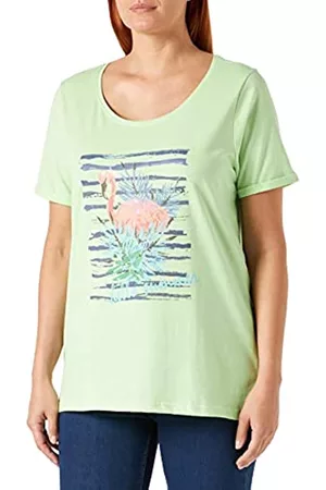 Blue Seven Mujer Oversize - Damen Oversize T-Shirt Camiseta, HL Green, 44 para Mujer