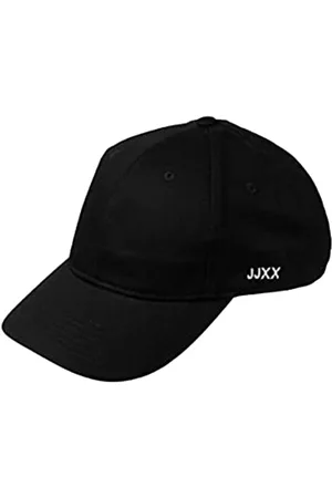 JJXX Jxbasic Baseball Cap Noos Gorra de béisbol, Black/Detail:/Small Logo on Side, Talla única para Mujer