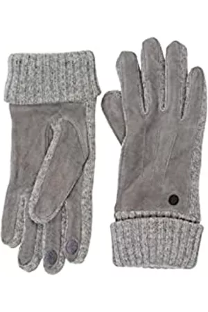 ESPRIT Mujer Guantes - 112ea1r314 Guante para Ocasiones Especiales, 030/gris, S para Mujer