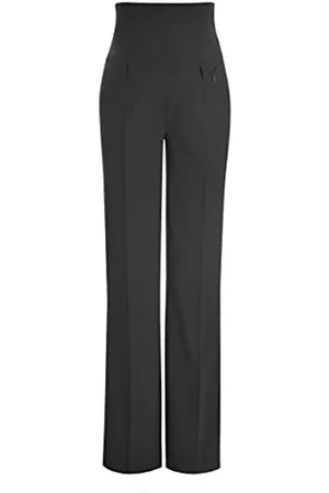 bellybutton Mujer Pantalones - Kelly - Hose, Pantalones Premamá Para Mujer, Negro (Caviar 1010), 40