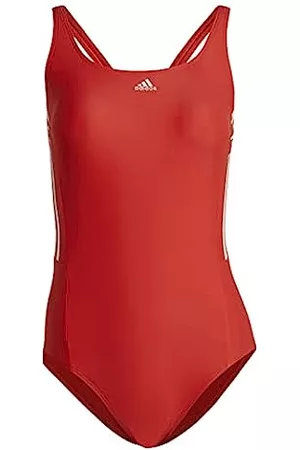 Bañador Natación Mujer Adidas FIT 1PC CB Rojo