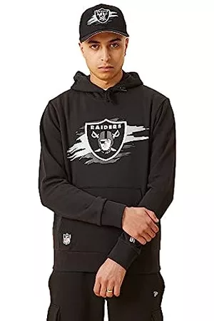 New Era LAS VEGAS RAIDERS NFL SCRIPT HOODY - Sudadera con cremallera -  black/negro 